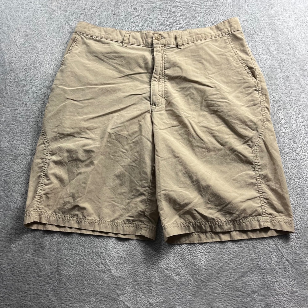 Patagonia Gi III Shorts Mens‎ 36 Khaki Tan Nylon Hiking Outdoor 57740 S6